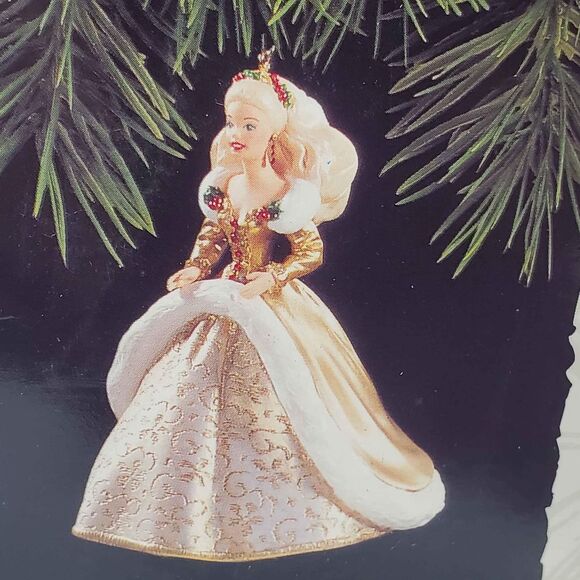 Hallmark Keepsake Ornament Holiday Barbie #2 Collector's Series New 1994 - Picture 4 of 9